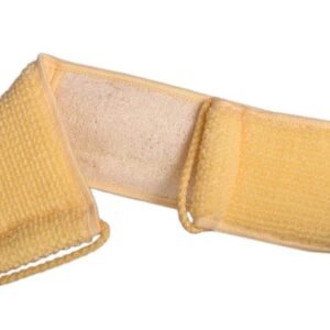 Natural Jumbo Loofah for Long and Rough Back Massage with Hand Rope