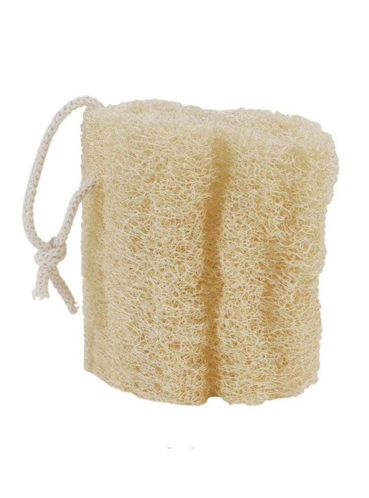 A piece of loofah