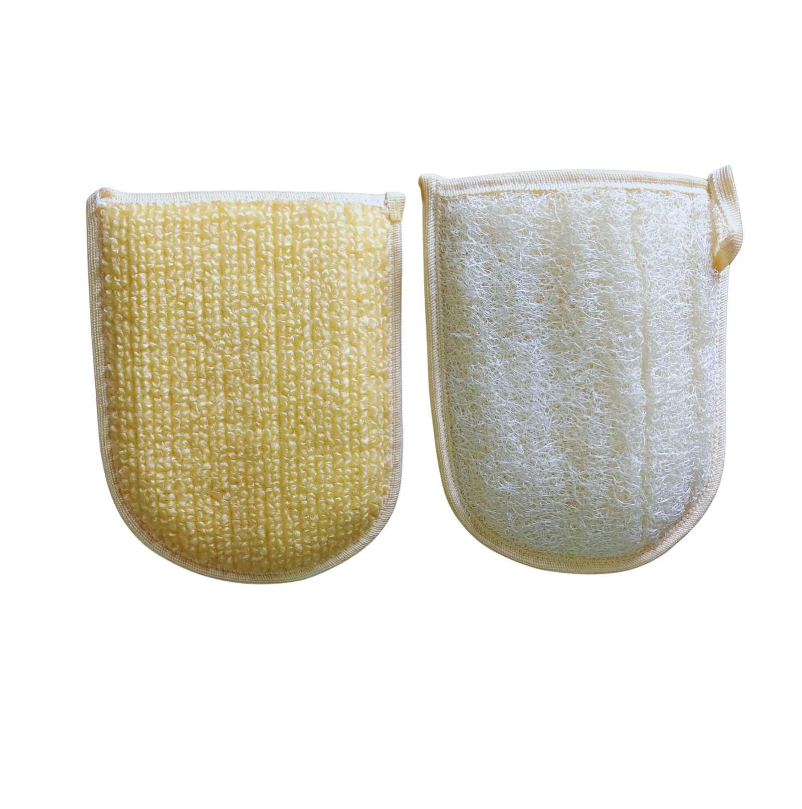 Bath loofah palm - gold